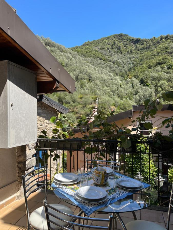 Casa Victoria - Full Equipped Stone House Villa Rocchetta Nervina Bagian luar foto